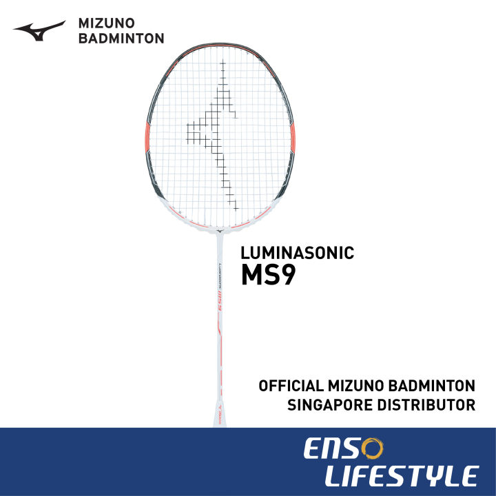 Mizuno Badminton Racket Luminasonic MS9 (Unstrung) [Enso Lifestyle]