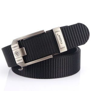 Thickened Nylon Tactical Belt Durable for Various Outdoor Scenes with Easy-to-Wear Automatic Buckle
