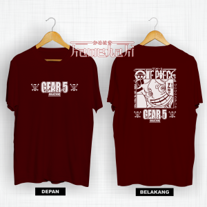 Baju Kaos ANIME LUFFY GEAR 5 db AWAKENING Hito Hito No Mi / Kaos Distro Jepang / Kaos ONEPIECE / Baju Atasan Pria Wanita / Kaos Distro KAMEHAKI