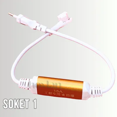 Lampu Selang Cob Hovlan Led Strip 220v Dotless Tanpa Titik Anti Air IP65 1 Roll Taman Kolam Outdoor