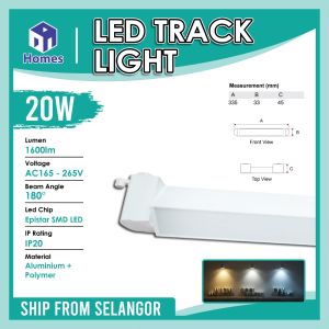 Linear track light 20w 30w 60w led light for living room lampu panjang led linear track light Lampu hall track light led