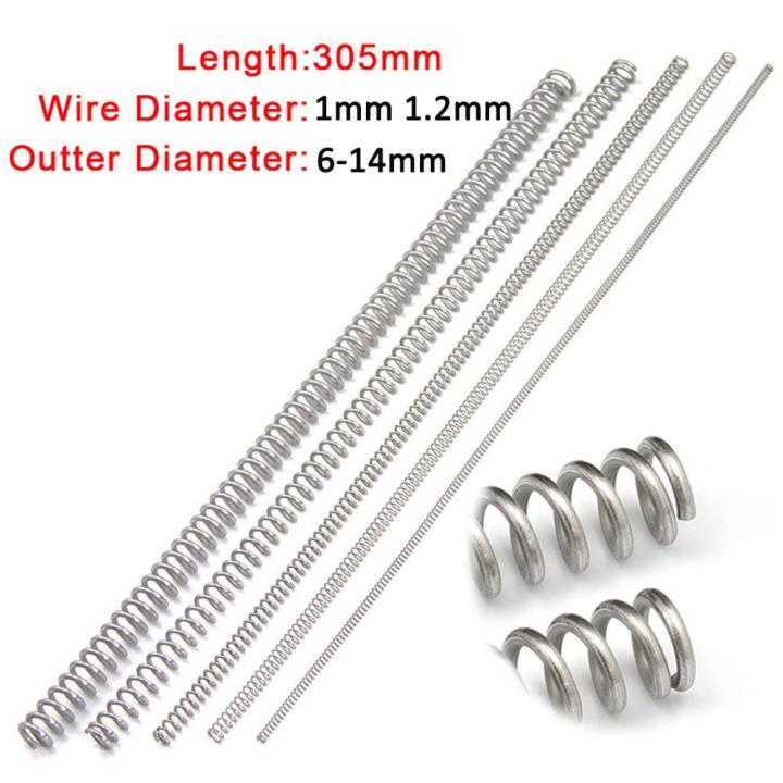 Molle A Compressione 0.8x10mm, 304 Molla Di Compressione In Acciaio Inox, Diametro Saxo Molle