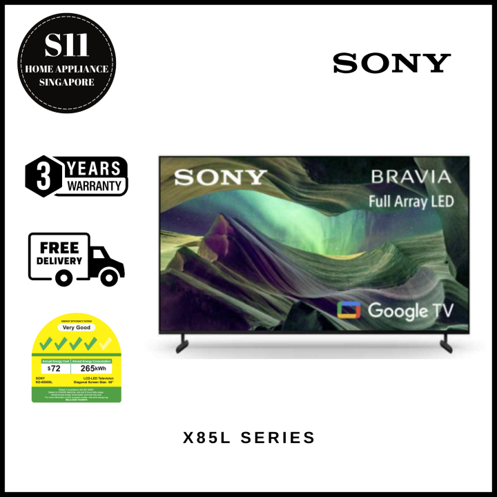 SONY X85L | 4K ULTRA HD | HIGH DYNAMIC RANGE (HDR) | SMART TV (GOOGLE ...