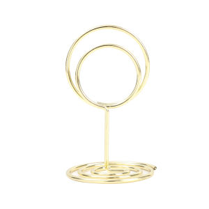 【On Sale】5Pcs ที่ใส่แท่งกระเป๋าใส่บัตรของขวัญคลิปโปสการ์ดโลหะที่บรรจุการ์ดอวยพรคลิปร้านดอกไม้