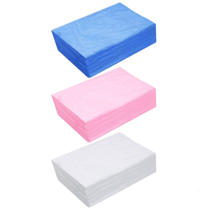 100pcs Massage Table Sheets Disposable SPA Bed Sheets Non Woven Lash Bed Cover for Tattoo Hotels Beauty Salon Doctors Offices