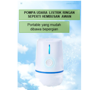 Vacum Baju Vacuum Bag Pompa Vakum Pakaian Traveling Electric 220V 55W New