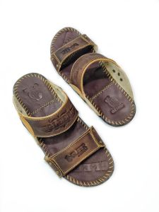 Sandal japit kulit sendal jepit elegan