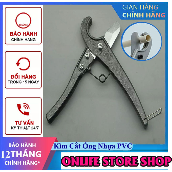 Kéo cắt ống nhựa PVC trợ lực kiểu nhanh, dao cắt ống nước 3-35mm thép ...