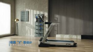 Easy Running Treadmill Household Folding Smart Electric Commercial Large Gym Special Widened Sports Equipment GTS9