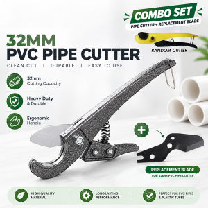 JXT17A 32MM PVC Pipe Cutter PVC Pipe Multifunctional Pipe Quick Cutter Pemotong Paip Alat Paip Pipe Scissor Plumbing