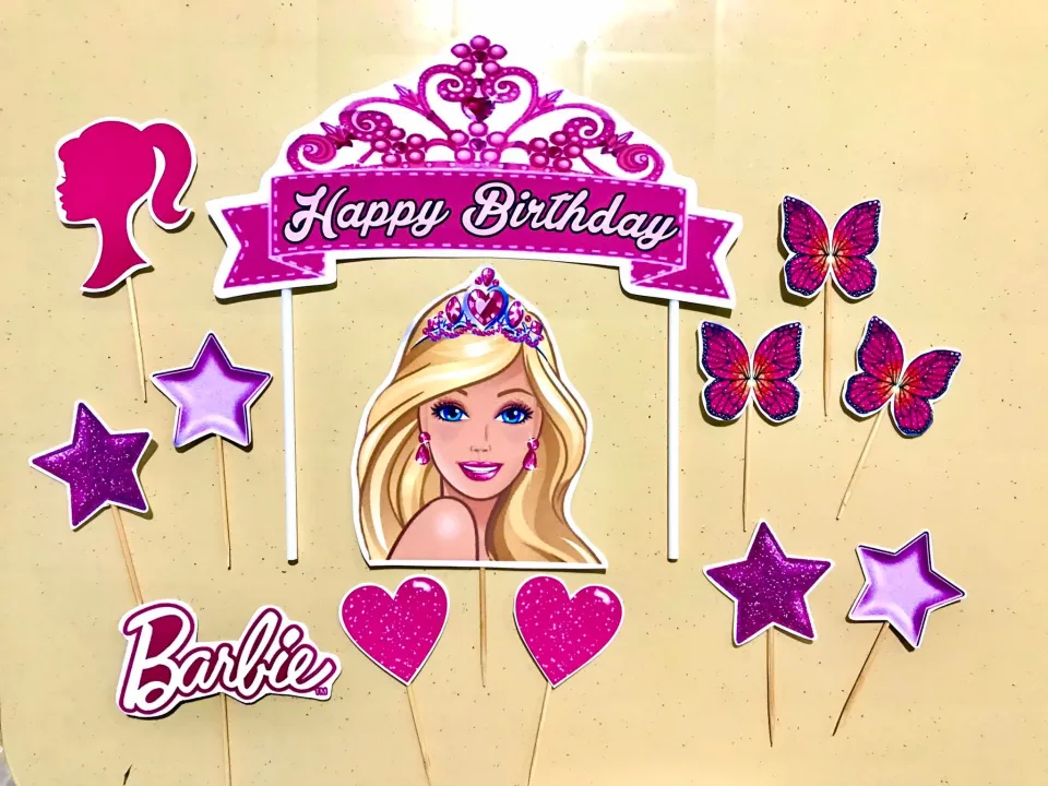 Barbie cake topper – Tears to Cheers