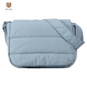 Women Padded Shoulder Bag Large Capacity Puffy Tote Handbag Strap Adjustable Quilted Crossbody Bag Puffer Messenger Bag Slouchy Travel Bag [Ueb Shop]