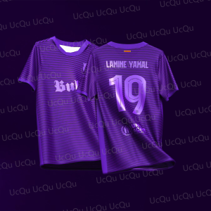 2025  Lamine Yamal Anti-Bullying Special Commemorative Football Kit T-Shirt - Available for Adults and Kids