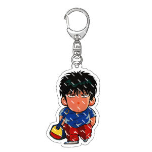Anime Slam Dunk Keychain Sakuragi Rukawa Figure Pendant Gift Acrylic Basketball 灌篮高手 周边 篮球 樱木花道 流川枫 钥匙扣 key chain gifts