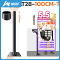 MODI เสาเหล็กสวมโคมไฟโซล่าเซลล์ สูง80CM 100CM เส้นผ่าศูนย์กลาง 3นิ้ว(75มม.) กันสนิม แข็งแรงทนทาน(พร้อมชุดพุกเหล็ก). 