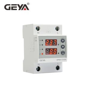 GEYA GPS8-13 80A Digital LED Display Voltage Current Power Protector Device 220V
