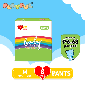 Baby Diaper by Playful Pants Medium 8s