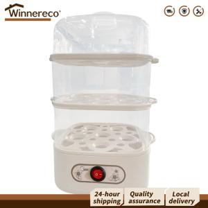 【Winnereco】 เครื่องนึ่งอาหารพกพาแบบหลายชั้น สำหรับไข่และอาหารเล็กๆ เหมาะสำหรับใช้ในครัวเรือนและการเดินทาง