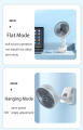 Mini Clip Fan multifunctional Rechargeable USB charging handheld fan clip mini Desk electric fan. 