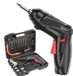 Mesin Bor Cordless Mini 47pcs Set 4.2V / Screwdriver Baterai