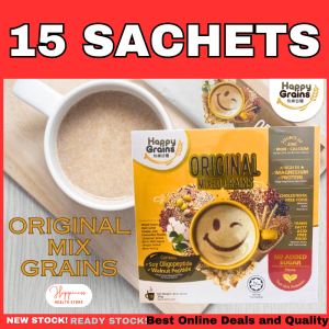 HAPPINESS*SINCE2015 Big Sales +MORE GIFT Happy Grains New Stock Exp09/2027 Soy-Peptide-Walnut HAPPINESS