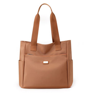 GStar Multi-Pocket Large Nylon Tote Bag Lightweight Women Mom Travel Shoulder Bag Waterproof Durable Handbag Daily Shopping Office Work Commuter Bag