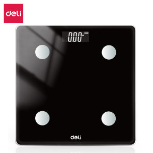 Vusign Body Scale / Timbangan Badan Digital Kaca 180 KG 26 x 26 cm Tingkat Akurasi Tinggi E86120