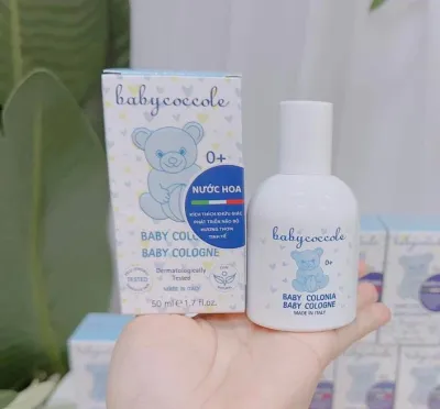 Nước hoa cho bé Babycoccole từ 0M+ chiết xuất hoa sen an toàn cho trẻ sơ sinh và em bé dung tích 50ml