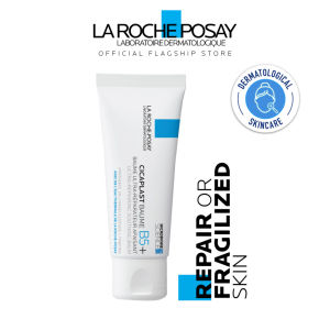 La Roche-Posay Cicaplast Baume B5+ 40ml – 5% Panthenol + Madecassoside + Tribioma Multi-Repair Soothing Balm with Shea Butter & Copper-Zinc-Manganese