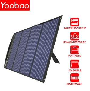 Yoobao 100W 18V IPX4 Water Proof Foldable Bag Design Solar Panel with Fabric Covering Solar Panel