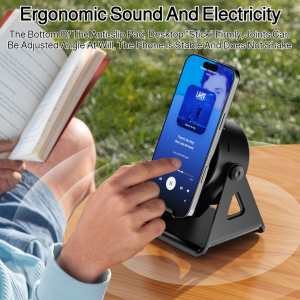 Multifunctional speaker cell phone threeinone mini smart speaker desktop