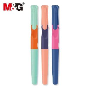 Set 3 bút máy luyện chữ đẹp tay cầm định vị M&G AFPM1371 / 1371 ngòi kim tinh nét viết êm trơn