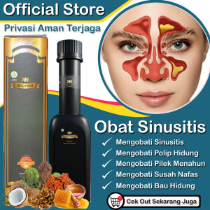 Obat Sinusitis Paling Ampuh - Sinusitis Hidung Bau Busuk - Polip Hidung - Pilek Menahun - Hidung Tersumbat - Sinusitis Kronis - Infeksi Saluran Pernafasan - Radang Sinus - Bersin Bersin - Alergi - Mbiiopro Herbal Alami