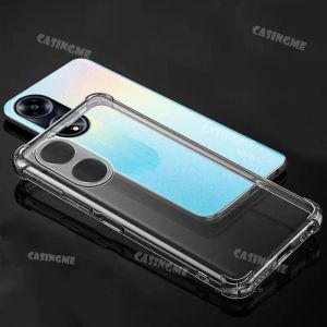 Oppo A18 2023 Clear Casing For OPPO A18 G 4G A 38 18 18A OppoA18 OppoA38 4G 5G 2023 Silicone Shockproof Back Cover Silm Phone Case