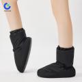 Calistouk  Giày Ba lê khiêu vũ khởi động ấm ba lê khởi động Giày khiêu vũ bốt mùa đông ấm lên giày luyện tập Ballerina khởi động. 
