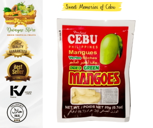 CEBU DRIED GREEN MANGO SLICE 20G