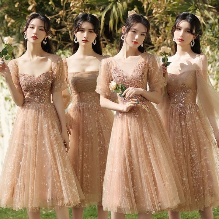 debut bridesmaid dresses Off-Shoulder Sheath Pleated Satin Sky Blue Long Bridesmaid Dress, Sky Blue / 2