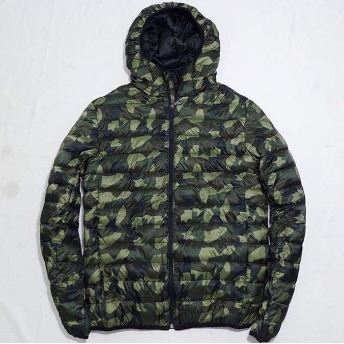 Camo Pull And Bear Padded Jacket SALE Jaket Pull And Bear Hoodie Camo  Puffer Quilted Jacket