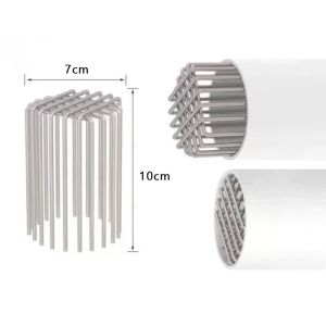 DFGFIN Anti-blocking Roof Floor Drain Large Displacement Round Balcony Drainage Cover Useful Stainless Steel Rooftop Rain Pipe Cap Drainage Plumbing Fitting