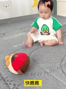 跳跳猪会学说话的面包超人跳跳球男女孩宝宝儿童婴儿玩具6