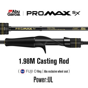310Abu Garcia [genuine product] New style PMax SX Baitcasting Lure Fishing Rod 1.83M/1.98M/2.13M high Carbon Spinning/casting Fishing Rod hardness UL/L/ML/M/MH/H/upgrade  Micro object versatile perch mandarin fish lightning rod