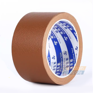 (SG Seller) ★ DIY Leather Repair Self Adhesive Patch ★ Touch Up Tape Sticker Roll Fix Faux Car Seat Sofa Office Chair Stool Motorcycle Sticky Black Brown Off-White Grey Beige