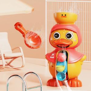 Vịt bánh xe nước - Cánh cụt bánh xe nước - Đồ chơi nhà tắm cho bé