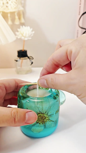 Decorative Holder Silicone Mold Cup And Saucer Craft Mold For Resin Casting Candleholder Designs Tool