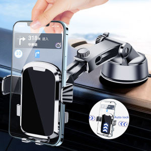 Pemegang telefon kereta SEAMETAL Dashboard Suction Cup telefon Mount Bracket 360 ° pelarasan berputar pemegang telefon bimbit berdiri