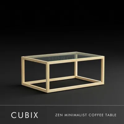 CUBIX SERIES - Meja Tamu Coffee Table Modern Minimalis - XIONCO