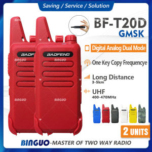 Baofeng BF-T20D Mini Walkie Talkie Set Of Handheld Two Way Radio Long Range UHF Radio 16Channel Type-C Charger Noise Reduciton