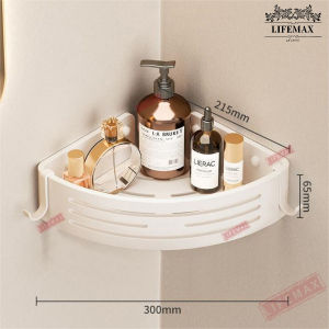 -SG Seller-Wall mounted space aluminum storage rack/perforation-free bathroom triangle basket/Toilet corner rack