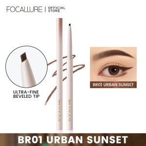 FOCALLURE FA243 #ModernUrban Gel Eyeliner & Eyebrow Pen – No Smudge Waterproof High Pigment Ultra-Fine Beveled Tip Long-Lasting Makeup