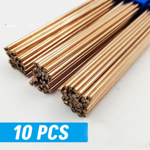 10 PCS Kawat Las Fosfor Tembaga Kawat Las Low Temperature Welding Rod Fosfor Kawat Las Special Welding Fosfor Tembaga Bulat